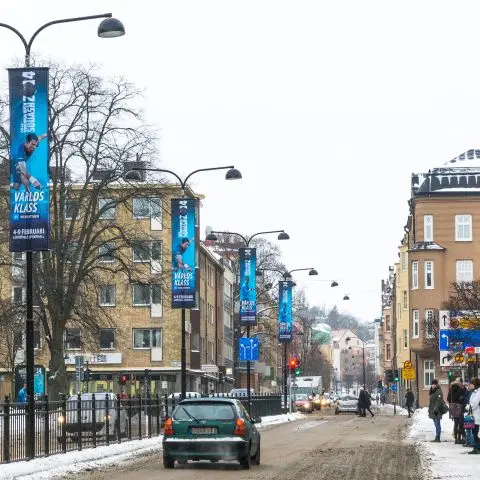 lykstolpsflaggor